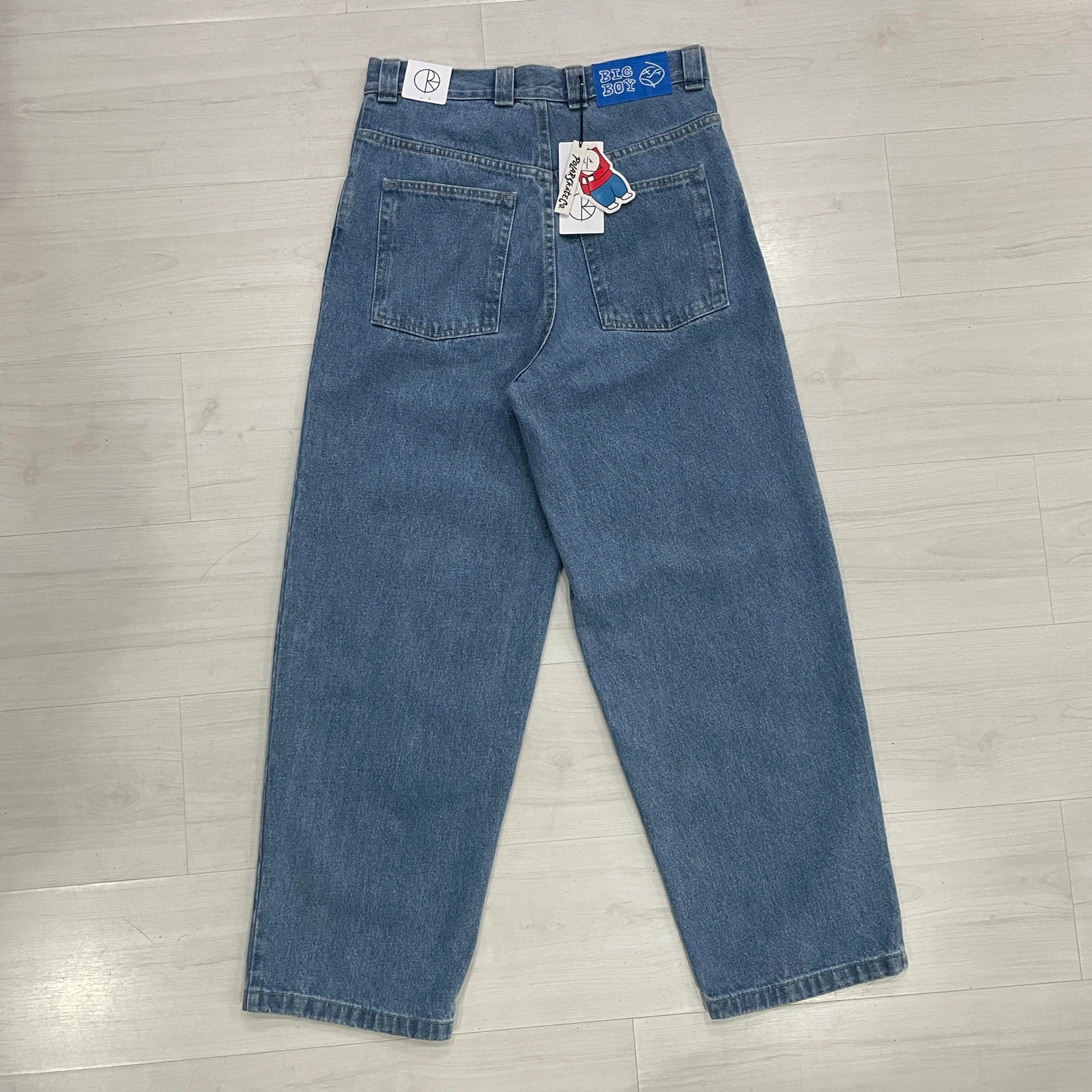 Polar Skate Co - Big Boy Jeans (Mid Blue) – photo 4